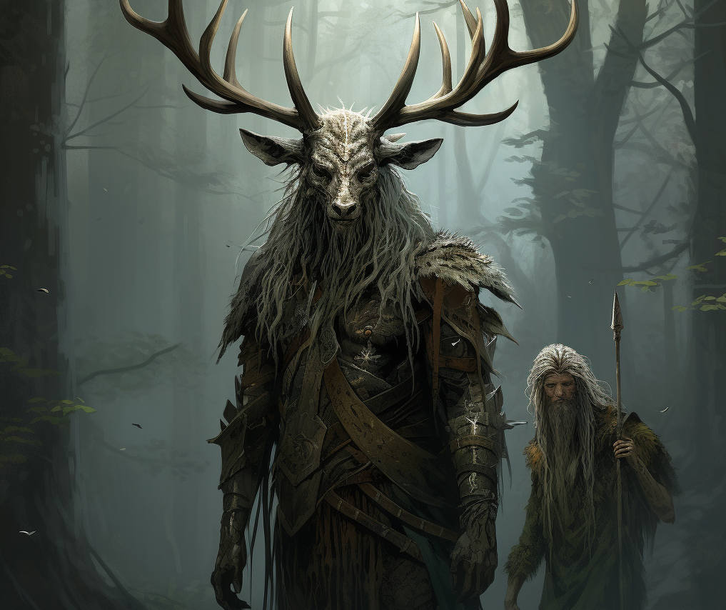 Stag God and Shaman